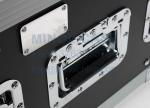 6U Flight Rack Case 19' Tour Portable Flight Case