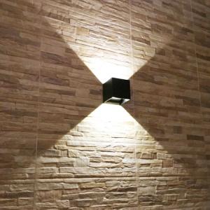 Quality 6W Waterproof IP65 adjustable PIR sensor led outdoor wall lights &amp; wall mounted outdoor wall lights wholesale