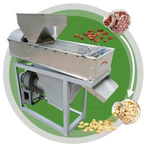 Quality Dry Pine Nut Red Skin Groundnut Peeler Small Peanut Peeling Machine Automtic wholesale