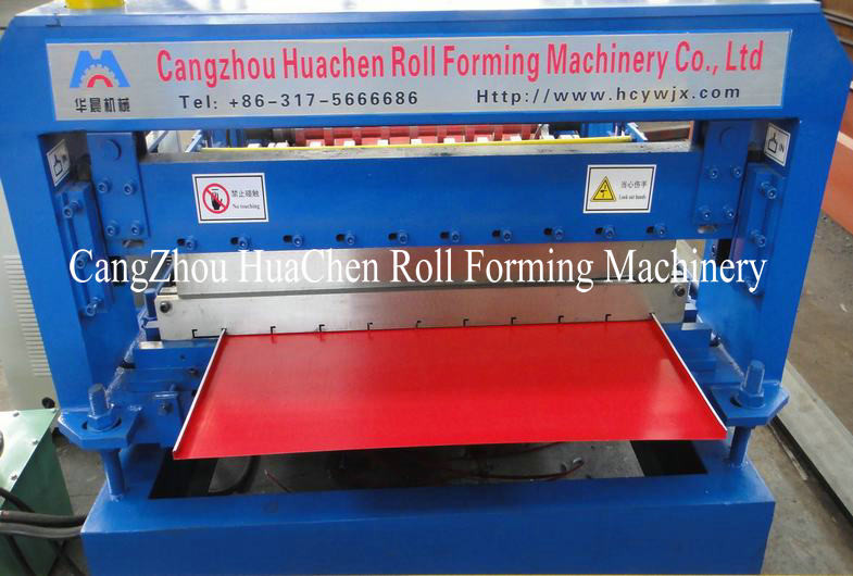 Galvanized Metal Roofing Sheet Roll Forming Machine Automatic Standing Seam