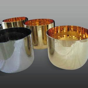 Quality 24K pure gold crystal singing bowl-006 wholesale