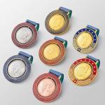 Zinc Alloy Embossing Personalised Sports Medals Gifts Custom Academic Medals