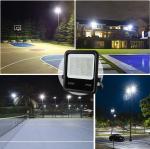 FCC Industrial LED Floodlights 3000K IP65 Waterproof 120° Beam Angle