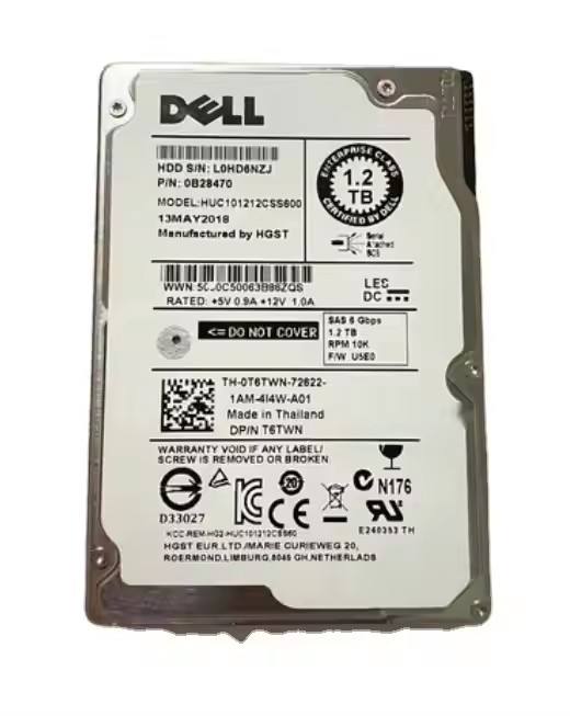 Wireless SAS SATA s 3.5-inch Hard Disk 1.2T/1.92T/2.4T/3.84T/4T/8T/12T/16T/18T HDD for s Disk 6GB Enterprise Level