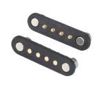 Magnetic Connector 6 Pole Pogo Pin 3a Spring Loaded Waterproof Power Charging