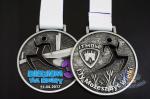 Running Marathon Riding Sports Metal Zinc Alloy Metal Award Medals Both 3D Side