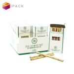 OEM Hot Stamping Paper Cigarette Box For PVC Window