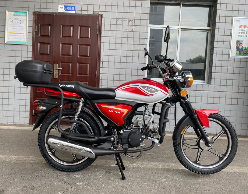 Azerbaijan New Cheap Import Motorcycles Hot Sale Alpha Moped Fashion Look 50CC Motorcycle
