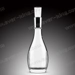 Glass Stopper Empty Alcohol 500mL Vodka Glass Bottle