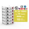 Buy cheap UL Certification 51.2V 100Ah Stacked Rack LiFePO4 Energy Storage Battery from wholesalers