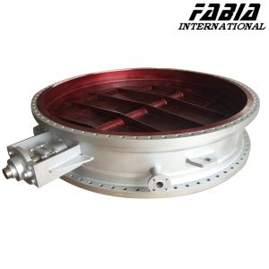 Quality 2.5 Inch 2 In 16 Inch Zero Leakage Ventilation Butterfly Valve Low Torque wholesale