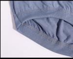 Mid Rise Briefs Mens Cotton Boxer Shorts Underwear Ultra Soft Loose Cotton