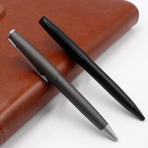 Quality Metal Matte Twist Signature Pen 1.0mm Business Office Bullet Ball Pen wholesale