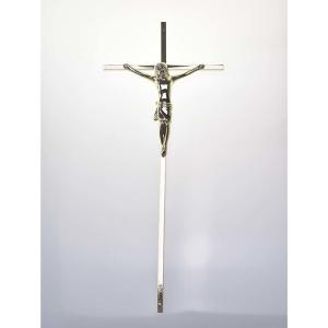 Quality ABS Plastic Jesus Cross Crucifix Electronic Plating Quick Delivery Coffin Decoration wholesale