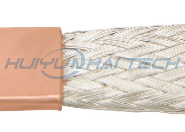 Flame Retardant Insulation Tinned Copper Braided Sleeving For Electrical /