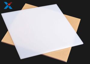 Quality 2mm Frosted White Acrylic Sheet Double Sided Matte Plexiglass Panels wholesale