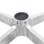 Four-star base, office chair base replacement, polished color high 122 aluminum