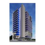 Skyscraper Glass Expose Frame Aluminum Curtain Wall, Structure Glass Curtain