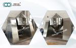 GMP Double Cone Rotary Vacuum Dryer For Drying Food Powder And Medicine