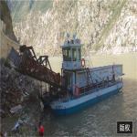 Width 2m Seaweed Cutting Machine Reed Harvester water cleaning