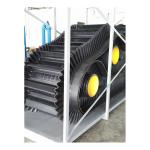 Non Working Surface 0mm-4.5mm Steel Wire Rope Inclined Conveyor Belts For Powder