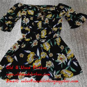 Quality Adults Used Womens Clothing Sunflower Logo Second Hand Ladies Dresses wholesale