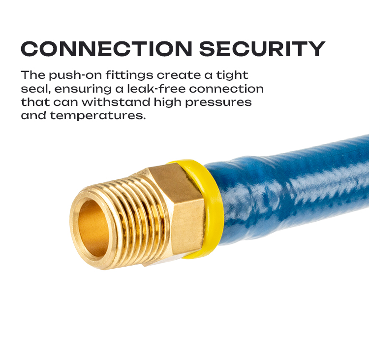 Factory 1/4 Inch 6.3 mm Wearing Resistant Quick Connect Oil Resistant Gas Tight NBR Rubber DIY Multi-Purpose Hose