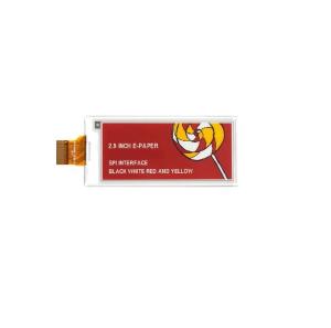 Quality 128x296 Small Epaper Display 2.9 Inch Colour Epaper Display 200 Cd/M2 wholesale