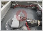 Vapor Recovery Gas Tank Semi Trailer , 10000 Gallon Oil Tank Trailer 5mm Vessel