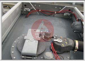 Quality Vapor Recovery Gas Tank Semi Trailer , 10000 Gallon Oil Tank Trailer 5mm Vessel wholesale