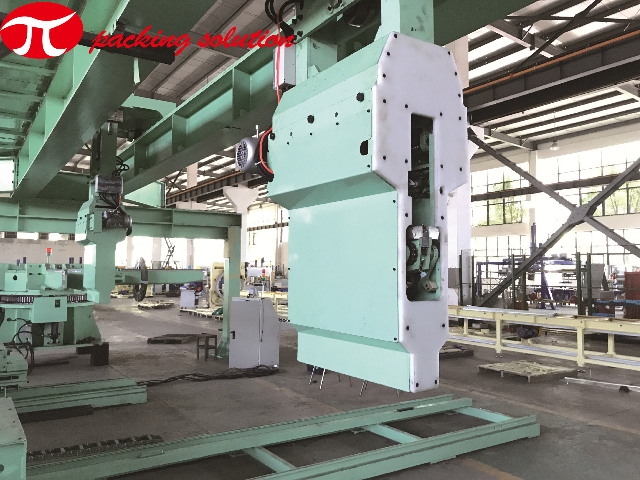 Vertical Electric Driven Steel Coil Wrapping Line Automatic 60mm - 400mm Width
