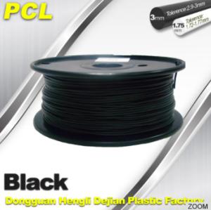 Quality RHOS Black Flexible 3D Printer Filament / 3d Printing Materials wholesale