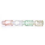 Octagonal Small Massage Roller Bottles Steel Ball Essential Oil Bottle Vials