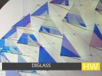 Decorative Color Change Dichroic Glass