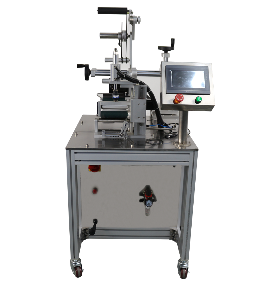 Semi Automatic Shrink Sleeve Labeling Machine for Cylindrical Objects Condition 68 KG