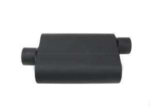Quality Truck 3 Inch Offset Inlet / Center Outlet Stainless Chambered Muffler wholesale