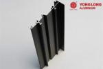 Industrial Powder Coated Aluminium Extrusions Profile Mill Finishing Treatment