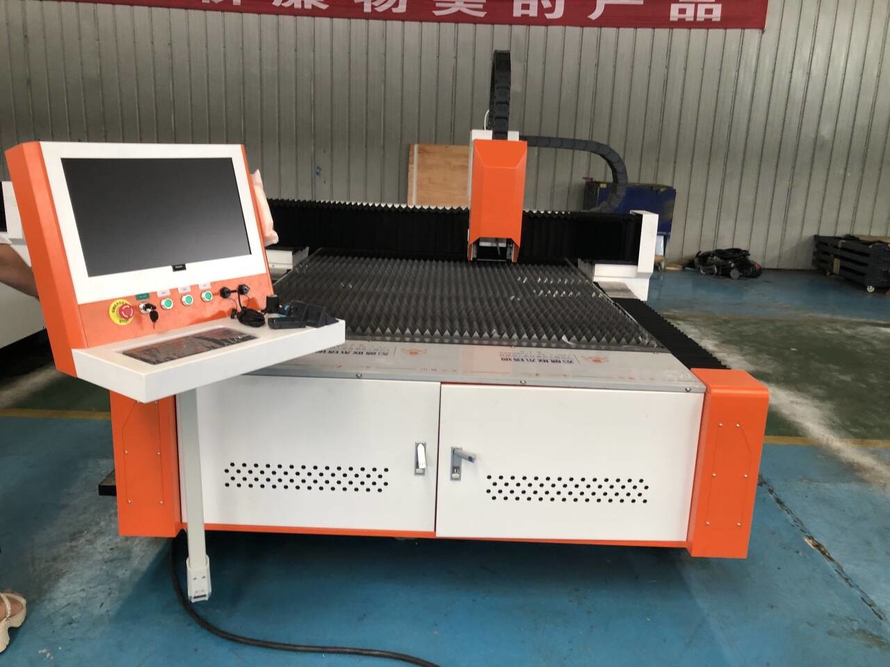 Cutting Thickness 0.5mm-25mm Plate Laser Cutting Machine With Repeat Positioning Accuracy ±0.02mm