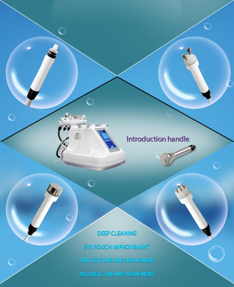 Portable Deep Cleaning Water Oxygen Jet Peel Machine 6" Color Touch Screen