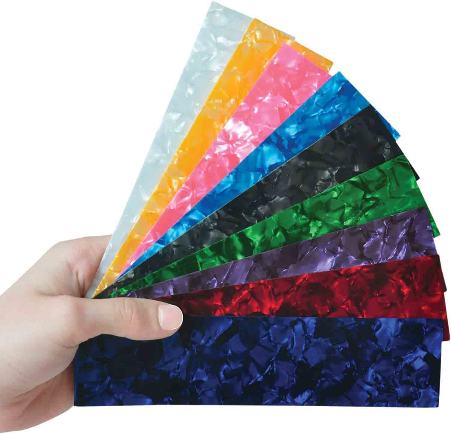 Opaque Celluloid Plastic Sheet 1600*700mm Musical Instruments Celluloid Binding
