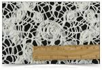2018 Summer Newest Style Rope Embroidery Fabric 140cm wide for wedding dress