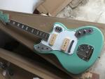 Custom new Jaguar Guitar Light blue electric guitar 2 pickup