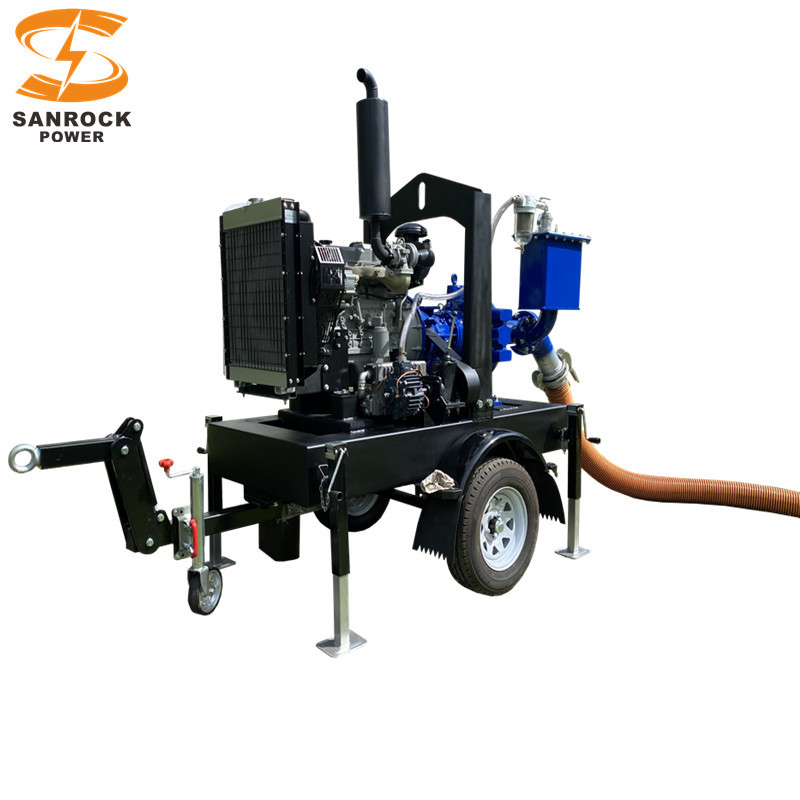 325m3/H Diesel Engine Water Pump Set Non Clogging Self Priming Centrifugal Pump