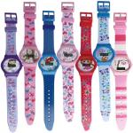Cartoon Digital 3ATM Waterproof Kids Watch Round Waterproof Plastic