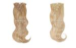 Colorful 20'' Heat Resistant Synthetic Hair Extensions Body Wave No Shedding