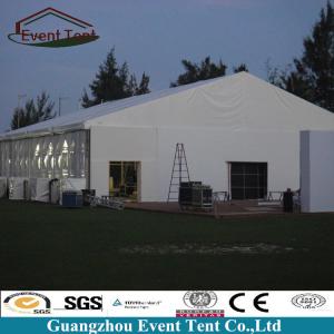 Quality Anti Rust Modular Outdoor Warehouse Tent Building With PVC Covering wholesale