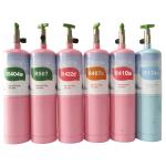 Purity 99.99% R410A 800g HFC Refrigerant Disposable Cylinder