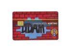 FM4442 2k Blank Contact IC Card Magnetic Strip Customized Size For Enterprises