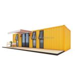 Galvanized Steel Square Tubes Main Structure Outdoor Modern Steel Modular