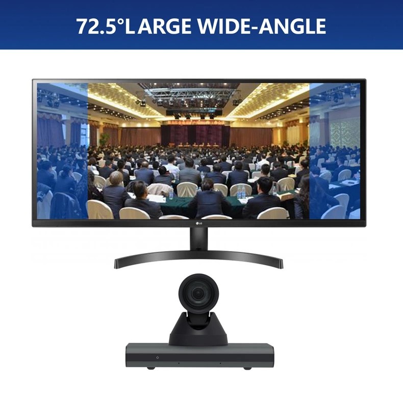 4K All-In-One HD Auto Tracking Video Conference Camera Built In Microphone 12x Optical Zoom 71°Wide Angle Lense Camera 4